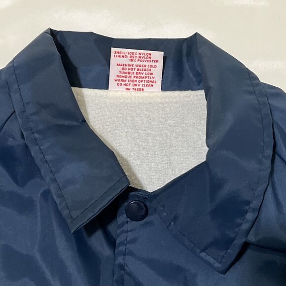 Vintage UAW Retiree Local 549 Nylon Jacket Windbreaker Snap Button XL - Picture 10 of 10